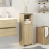 Armario de baño madera contrachapada color roble 30x30x95