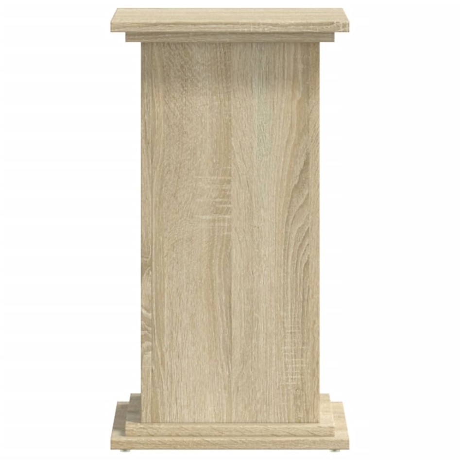 Soportes de plantas madera ingeniería roble Sonoma 33x33x60