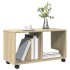 Armario con ruedas madera ingeniería roble Sonoma 72x33x42,5
