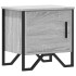 Mesita de noche madera de ingeniería gris Sonoma 40x30x40