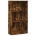 Estantería madera de ingeniería roble ahumado 60x24x109
