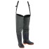 Botas altas de agua de pesca verde oscuro talla