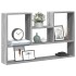 Estantería de pared madera ingeniería gris Sonoma 99x15x60