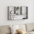 Estantería de pared madera ingeniería gris Sonoma 99x15x60