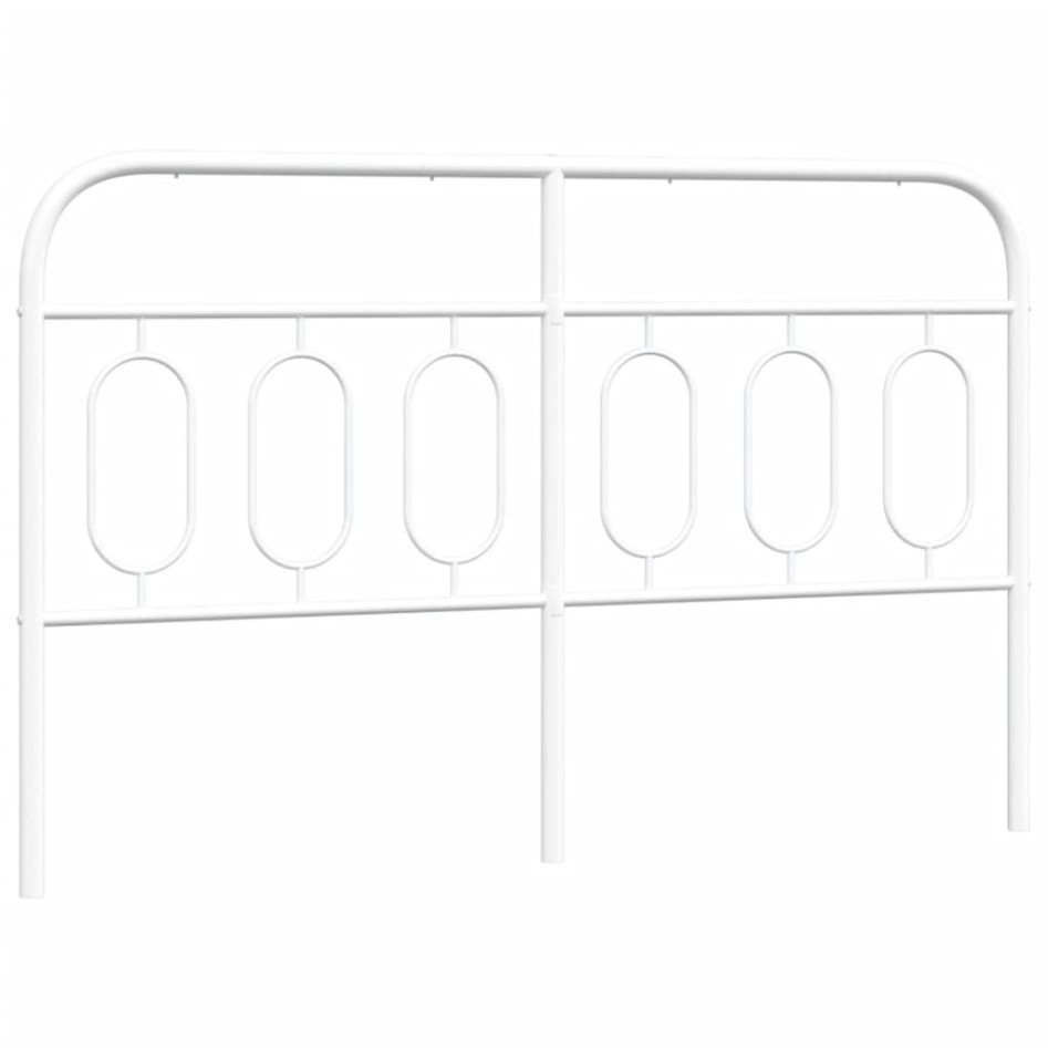 Cabecero de metal blanco 137