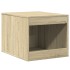 Mueble arenero para gatos madera roble Sonoma 47x59x42