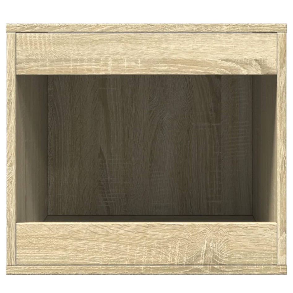 Mueble arenero para gatos madera roble Sonoma 47x59x42