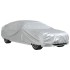 Funda de coche para Sedan con correas hebilla PEVA plateado