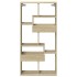 Armario de pared madera ingeniería roble Sonoma 50x15x100