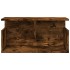 Mueble de pared madera de ingeniería roble ahumado 60x20x30