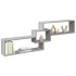 Armario de pared madera de ingeniería gris Sonoma 158x18x53