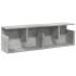 Armario de pared madera ingeniería gris hormigón 100x20x30