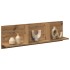 Mueble de pared madera ingeniería roble artisian 100x16,5x30