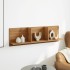 Mueble de pared madera ingeniería roble artisian 100x16,5x30