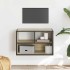 Mueble TV madera ingeniería y metal roble Sonoma 60x31x39,5