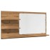 Espejo mueble baño madera ingeniería roble artisan 90x11x45