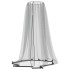 Mosquitera para sombrilla 220 malla negra Φ330x250