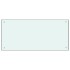Protección salpicaduras cocina vidrio templado blanco 90x40