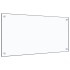 Protector contra salpicaduras cocina vidrio templado 80x40