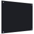 Protección salpicaduras cocina vidrio templado negro 70x60