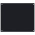 Protección salpicaduras cocina vidrio templado negro 70x60