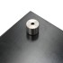 Protección salpicaduras cocina vidrio templado negro 70x60