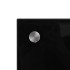 Protección salpicaduras cocina vidrio templado negro 70x60