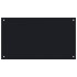 Protección salpicaduras cocina vidrio templado negro 90x50