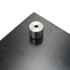 Protección salpicaduras cocina vidrio templado negro 90x50