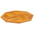 Tablero de mesa octogonal madera maciza de acacia 60x60x2