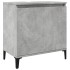 Armario de lavabo madera contrachapada gris hormigón