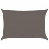 Toldo de vela gris antracita HDPE 160 g/m² 3,5x5