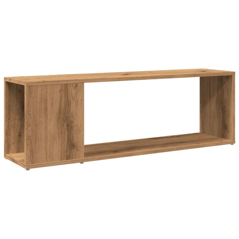 Mueble para TV madera de ingeniería roble artisan 100x24x32