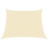 Toldo de vela HDPE color crema 160 g/m² 4/5x3