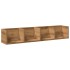Estante pared CD madera ingeniería roble artisan 100x18x18