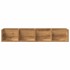 Estante pared CD madera ingeniería roble artisan 100x18x18