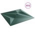 Paneles de pared 12 uds XPS estrella verde 50x50 cm 3