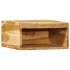 Mueble de TV de pared madera maciza de acacia 40x30x19