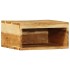 Mueble de TV de pared madera maciza de acacia 40x30x19