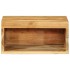 Mueble de TV de pared madera maciza de acacia 40x30x19