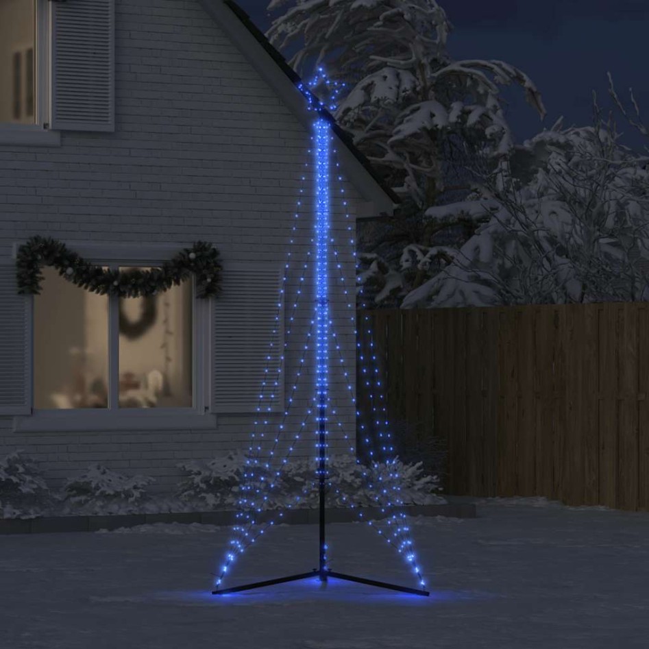 Árbol de Navidad LED 525 LEDs azul 302