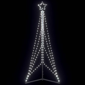 Árbol de Navidad LED 483 LEDs blanco frío 240