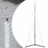 Árbol de Navidad LED 483 LEDs blanco frío 240