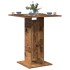 Mesa de bistró de madera de ingeniería envejecida 60x60x75