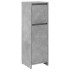 Armario de baño madera contrachapada gris 30x30x95