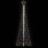 Árbol de Navidad LED 495 LEDs de colores 300,5