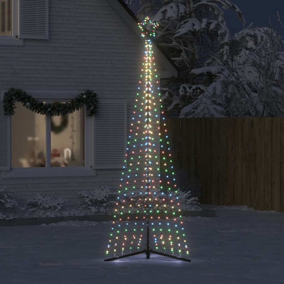 Árbol de Navidad LED 495 LEDs de colores 300,5