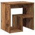 Mesitas de noche 2 uds madera ingeniería envejecida 40x30x40