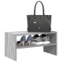 Zapatero apilable gris sonoma 60x30x30,5