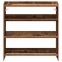 Mueble zapatero madera contrachapada madera vieja 60x25x62